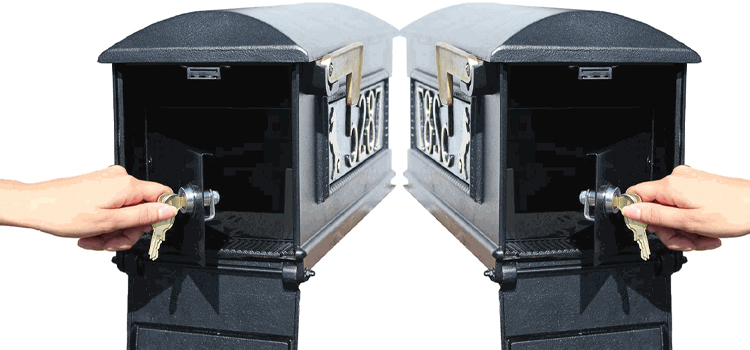 Pitt Street Residential Mailboxes With Lock